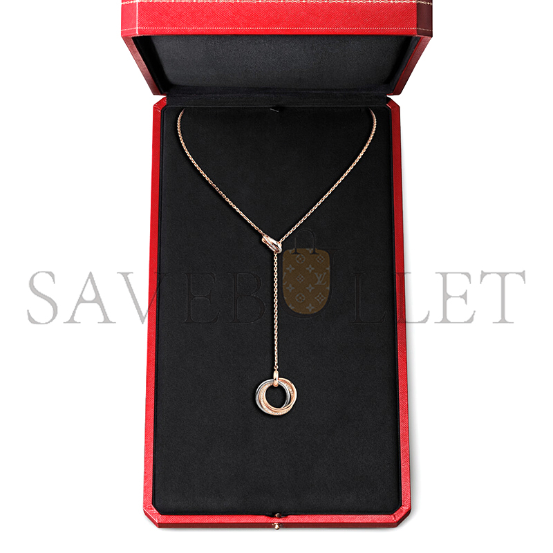 CARTIER TRINITY NECKLACE B7058500